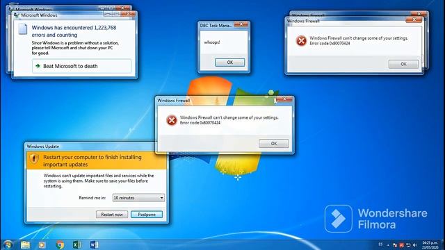 Windows 7 Red Zone/Windows XP Red Zone