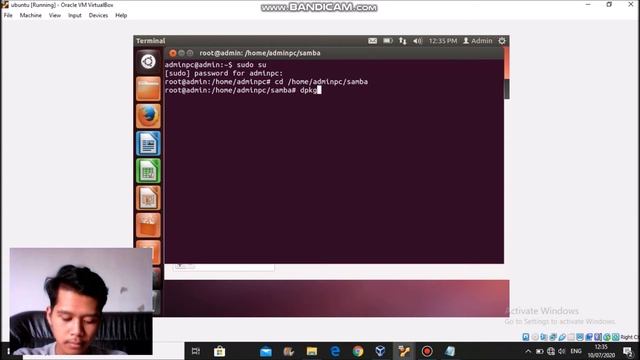 Sharing Folder pada Ubuntu смотреть онлайн