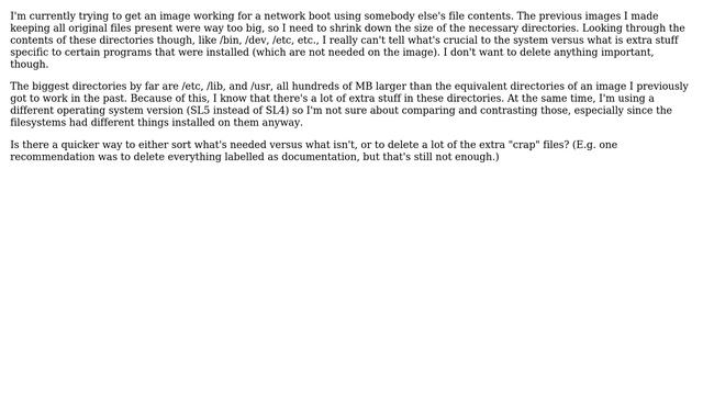 How to determine which files are necessary in /bin, /lib, /var, etc.? (2 Solutions!!) смотреть онлайн
