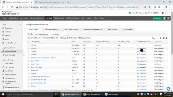 ManageEngine Desktop Central Asset Management Free Training