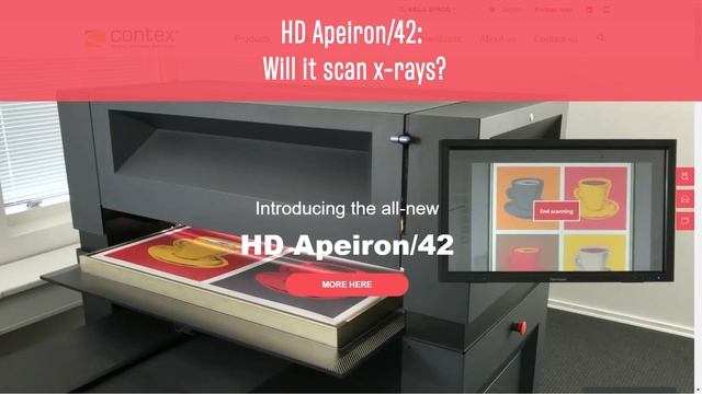 Webinar hot topic, July 2023: HD Apeiron/42 contact-free art scanner – Contex смотреть онлайн