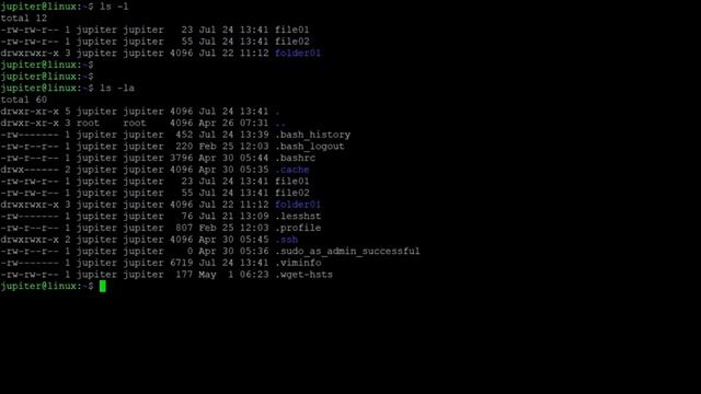 The Linux ls command смотреть онлайн