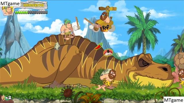 NEW Joe & Mac – Caveman Ninja. Stage 1. смотреть онлайн