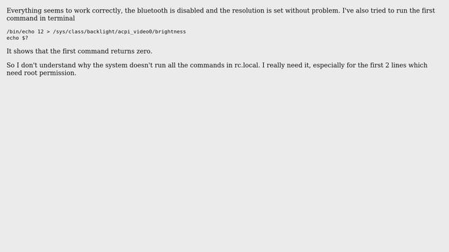 Unix & Linux: Why doesn't rc.local run entirely? (3 Solutions!!) смотреть онлайн