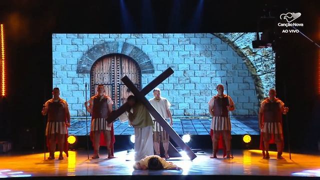 Via Sacra | 20:30 | Frei Gilson | Semana Santa na Canção Nova | Quaresma 2024 | Ao vivo смотреть онлайн