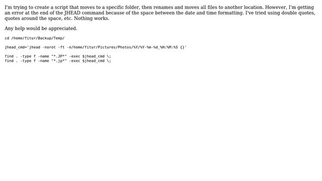 Double quotes in Linux script смотреть онлайн