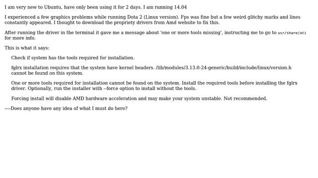 Ubuntu: Installing AMD HD 4xxx Propriety Drivers on Ubuntu 14.04 смотреть онлайн