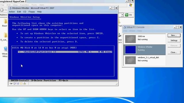 Windows Whistler Problem смотреть онлайн