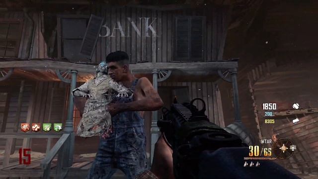 He loves his zombie. | Black Ops 2: Zombies смотреть онлайн