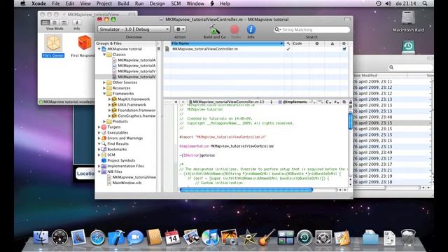 MPMapView Tutorial - Interface Builder & Xcode смотреть онлайн
