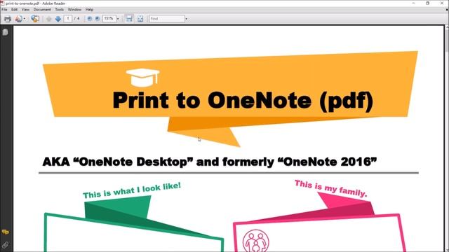 Print To OneNote From Windows | OneNote For Windows 10 | Printing Document To OneNote
