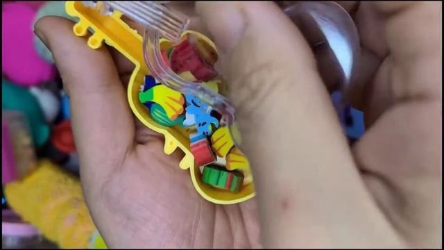 Mini Tetris game console.very yummy Rainbow candy Fun slime ASMR смотреть онлайн