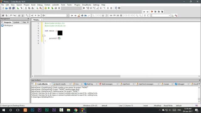 C tutorial-Printf Command [HINDI] || English Subtitle. смотреть онлайн