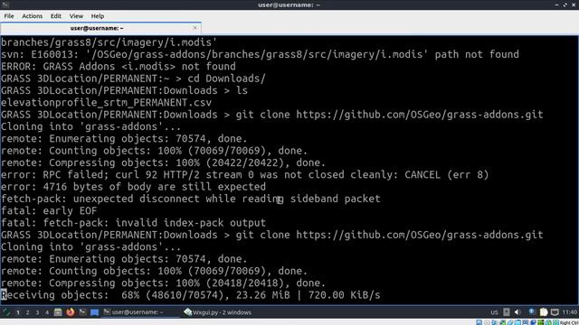 NCGSA FOSS GIS: Installing GRASS GIS extensions - errors compiling from source смотреть онлайн