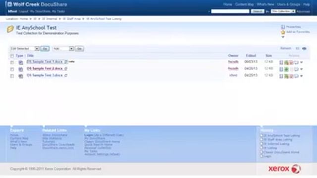 Home Access to DocuShare смотреть онлайн