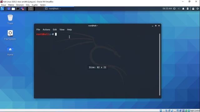 Kali Linux 2020.2 Terminal Yazı Rengi Değiştirme (Kali Linux Terminal Font Color Change 2020.2) смотреть онлайн