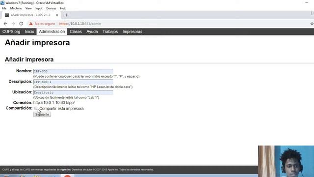 Configuracion de CUPS en ubuntu смотреть онлайн