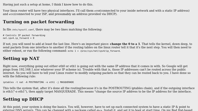 DevOps & SysAdmins: linux router setup (2 Solutions!!) смотреть онлайн