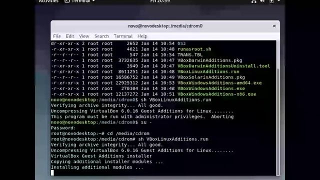 How to Install the Guest Additions on your Debian virtual machine смотреть онлайн