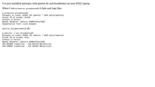 Unix & Linux: primusrun: Segmentation fault (core dumped) (2 Solutions!!) смотреть онлайн