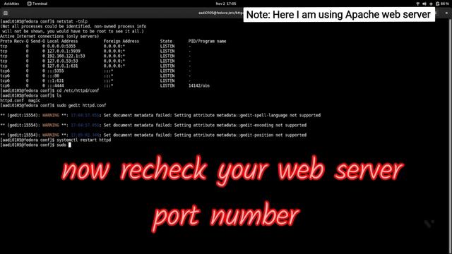 || How to configure Apache web server on Linux || How to configure portnumber of Apache webserver|| смотреть онлайн