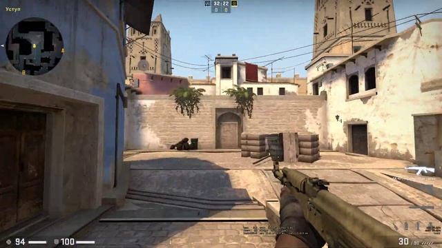 Mirage. Molotov + smoke from mid boxes to window. 64-128 ticks смотреть онлайн