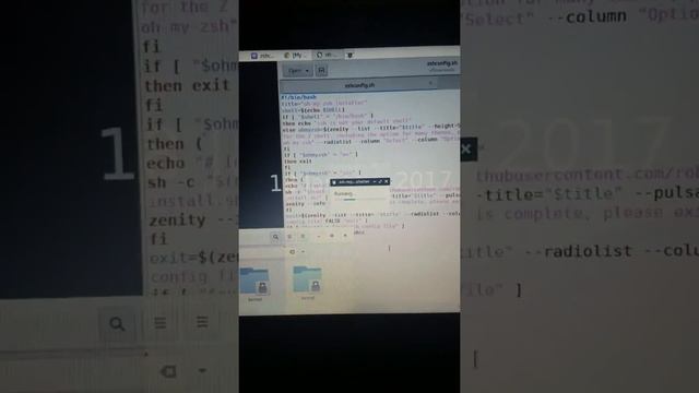 Oh-my-zsh zsh Config installer shell script смотреть онлайн