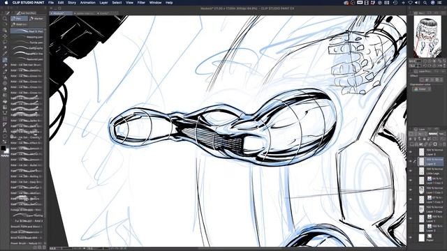 Drawing in Clip Studio Paint смотреть онлайн