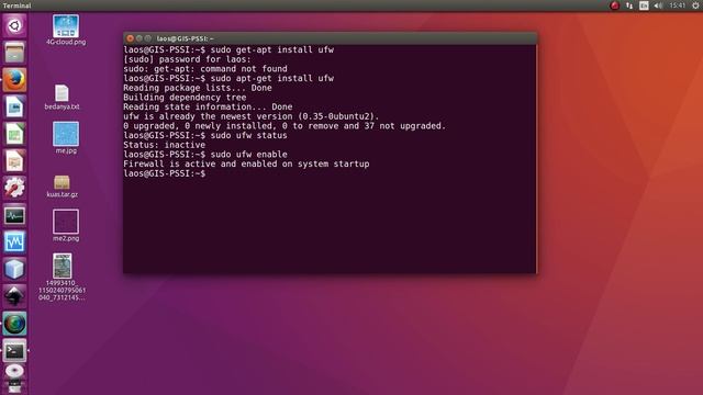 Install Firewall(UFW) pada Ubuntu смотреть онлайн