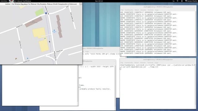 Testing the shared memory based sample client for Robocar City Emulator смотреть онлайн