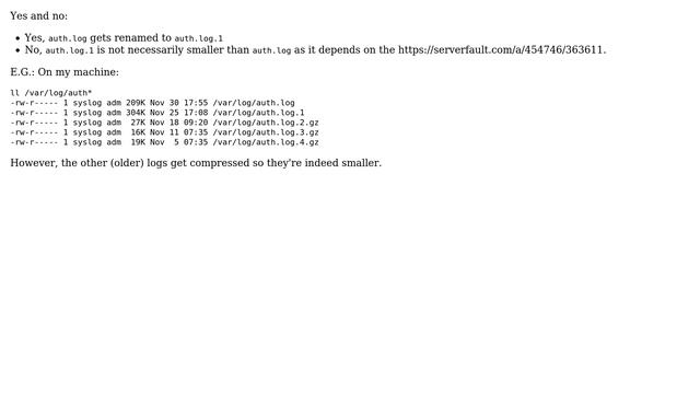 Ubuntu: Why is /var/log/auth.log.1 smaller than auth.log? (2 Solutions!!) смотреть онлайн