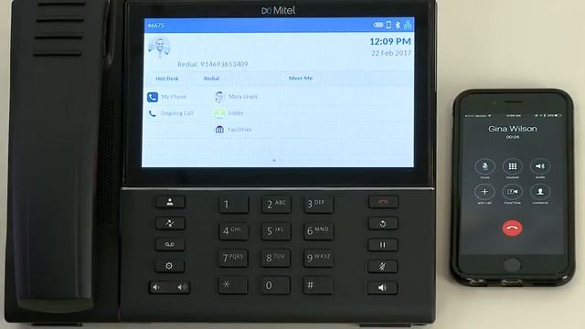 Mitel 6940 Demonstration смотреть онлайн