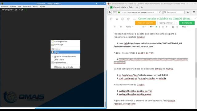 Como instalar o Zabbix no CentOS 71 смотреть онлайн