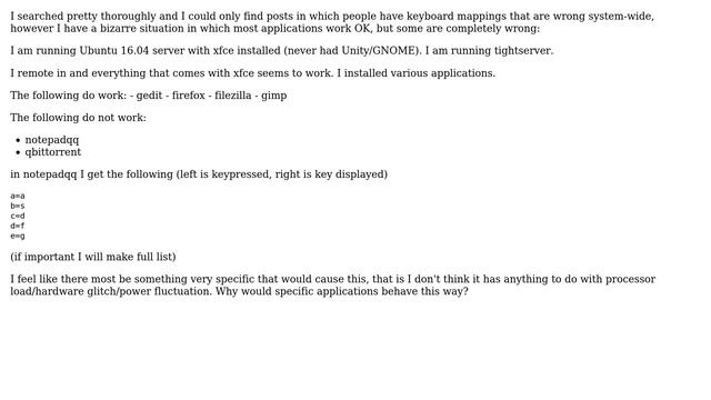 Unix & Linux: keyboard mapping wrong only in specific applications under TightVNC (2 Solutions!!) смотреть онлайн