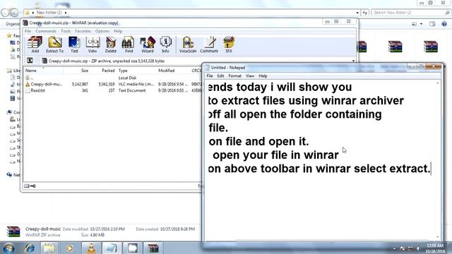 how to extract files using winrar смотреть онлайн