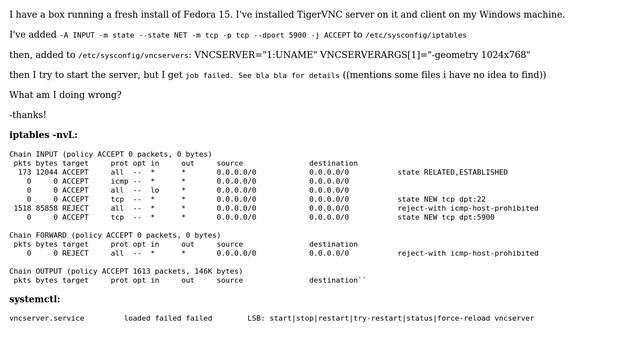 Problems setting up TigerVNC and firewall (2 Solutions!!) смотреть онлайн