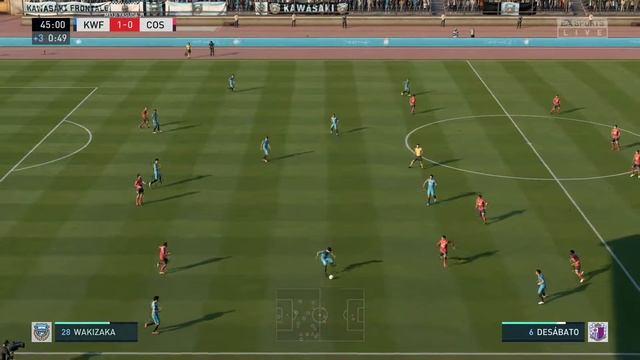 FIFA 20 | Kawasaki Frontale Vs Cerezo Osaka - Meiji Yasuda J1 | 18/03/2020 | 1080p 60FPS