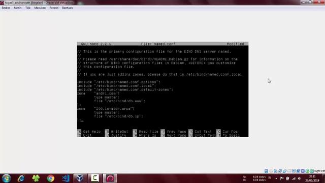 Tutorial Install Debian dan Cara Konfigurasi DNS, DHCP, dan Testing Menggunakan Windows 7 смотреть онлайн