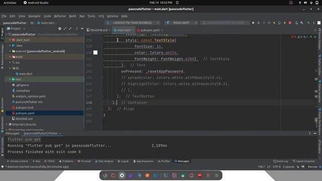 How to create passcode screen in flutter смотреть онлайн