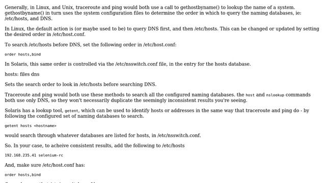 Unix & Linux: How does traceroute resolve names? (3 Solutions!!) смотреть онлайн