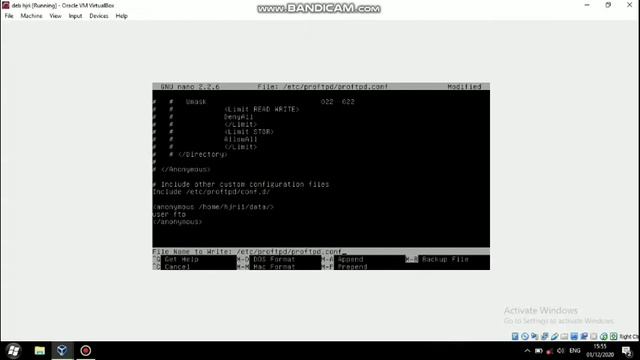 Konfigurasi FTP server pada linux Debian смотреть онлайн