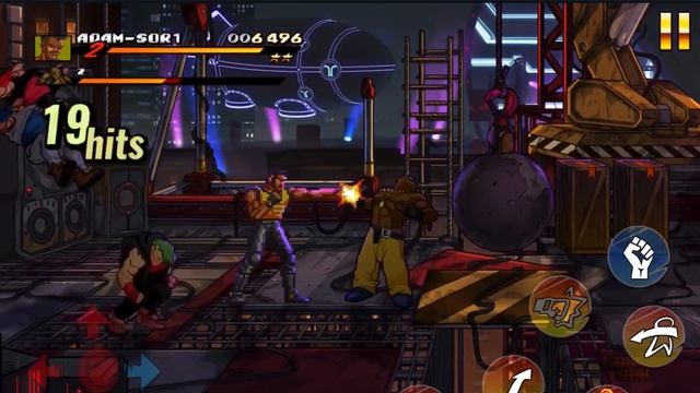 Street Of Rage 4 Story Game play (Played as SOR1-Adam)-Stage 10 TO THE CONCERT-Boss Fight -Sega Gam смотреть онлайн