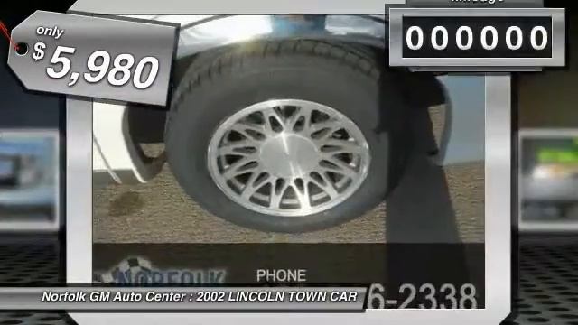 2002 LINCOLN TOWN CAR Norfolk NE 56408A смотреть онлайн