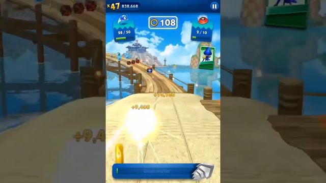 Sonic Dash (iOS): Rouge Gameplay смотреть онлайн