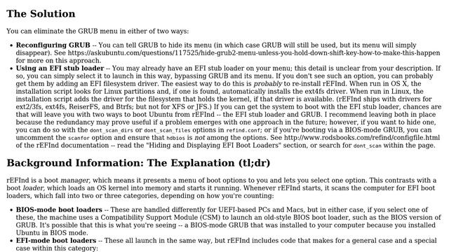 Ubuntu: Boot process - why two stages on separate apps refind and GRUB смотреть онлайн