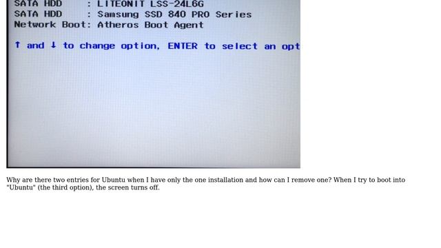 Ubuntu: Boot Manager Multiple Entries смотреть онлайн