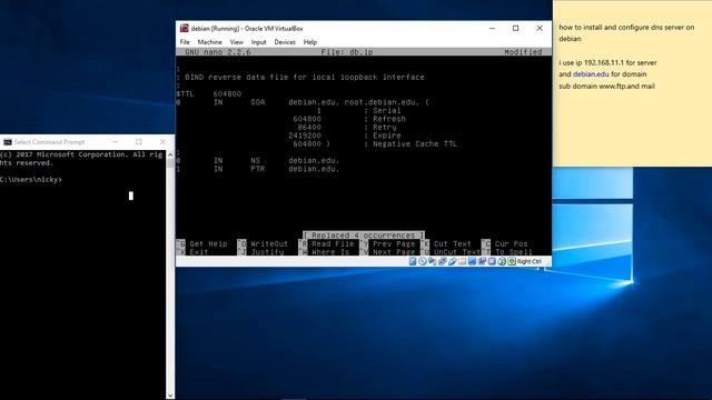 dns server configuration debian смотреть онлайн
