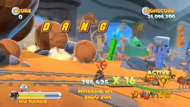 Joe Danger 2 : The Movie Act - 4 [6/6] BOULDER DASH смотреть онлайн