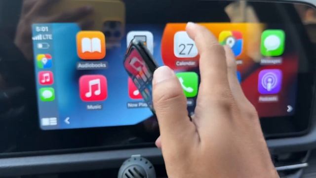 CarPlay on Old iPhone using CarBridge 🚙 смотреть онлайн