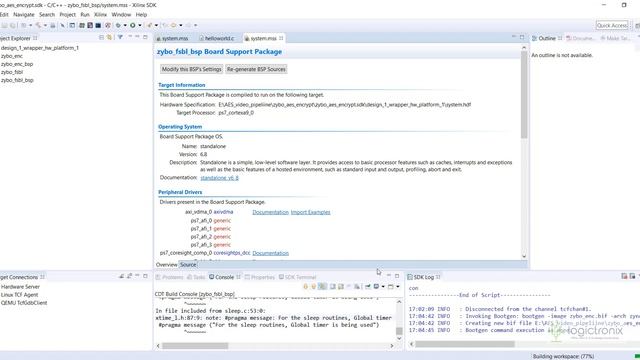 Creating Bootable File for Zynq FPGA смотреть онлайн
